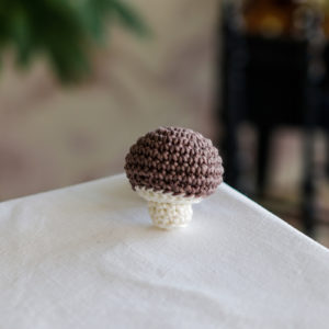 champignon crochet dinette