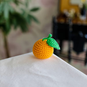mandarine crochet dinette