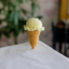 cornet de glace vanille crochet dinette